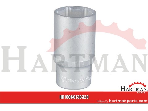Klucz nasadowy przedłużany 6-kt. 1/2", 32 mm