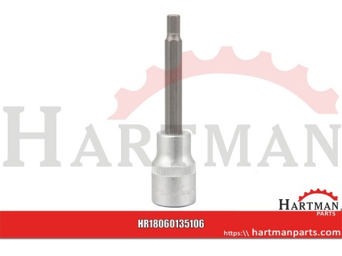 Nasadka imbus przedłużana 1/2", 6 mm