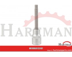 Nasadka imbus przedłużana 1/2", 7 mm