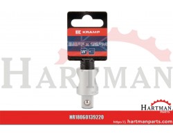 Główka pokrętła przesuwnego z redukcją 1/2" - 3/8", L-43.5 mm