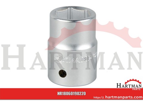 Klucz nasadowy 6-kt. 3/4", 22 mm