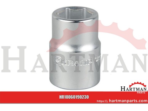 Klucz nasadowy 6-kt. 3/4", 23 mm