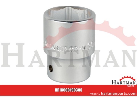 Klucz nasadowy 6-kt. 3/4", 30 mm