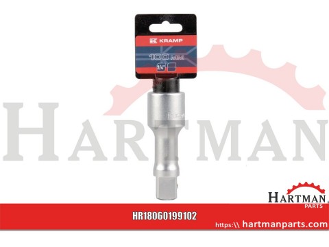 Przedłużacz nasadek 3/4", L-100 mm