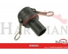 Gniazdo Camlock typ C PP Arag, na wąż 1" 32 mm