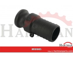 Szybkozłączka męska z przyłączem węża PP Arag, 1" 32 mm