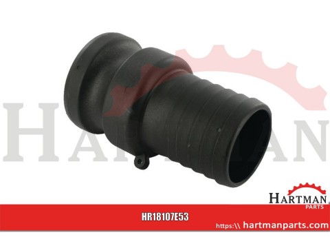 Szybkozłączka męska z przyłączem węża PP Arag, 2" 53 mm