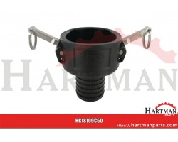 Gniazdo Camlock typ C PP Arag, na wąż 3" 60 mm