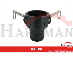 Gniazdo Camlock typ C PP Arag, na wąż 3" 78 mm