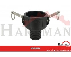 Gniazdo Camlock typ C PP Arag, na wąż 3" 63 mm
