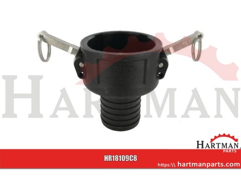 Gniazdo Camlock typ C PP Arag, na wąż 3" 63 mm