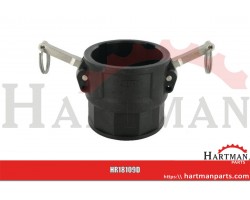 Gniazdo Camlock typ D PP Arag, gwint wew. 3"