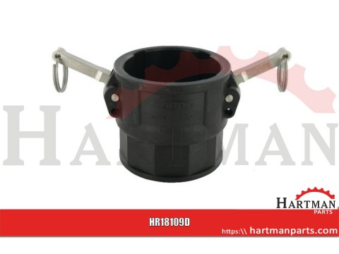 Gniazdo Camlock typ D PP Arag, gwint wew. 3"
