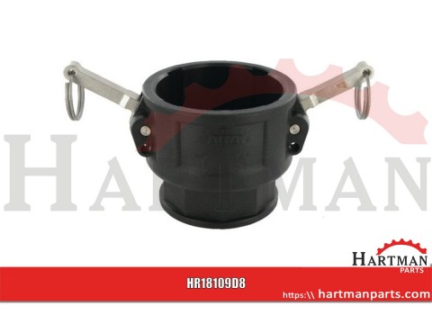 Gniazdo Camlock typ D PP Arag, gwint wew. 3"-2 1/2"