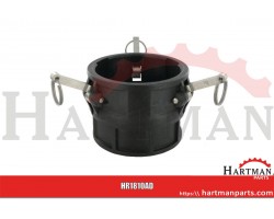 Gniazdo Camlock typ D PP Arag, gwint wew. 4"