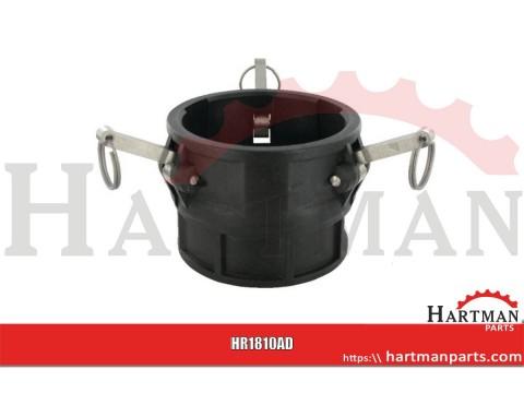 Gniazdo Camlock typ D PP Arag, gwint wew. 4"