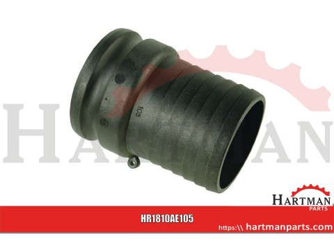 Szybkozłączka męska z przyłączem węża PP Arag, 4" 105 mm