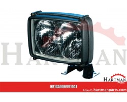 Lampa robocza prostokątna H3 Hella, double beam