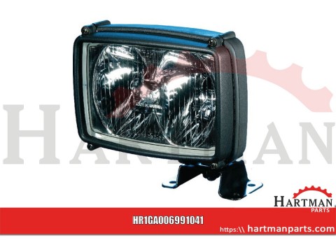 Lampa robocza prostokątna H3 Hella, double beam