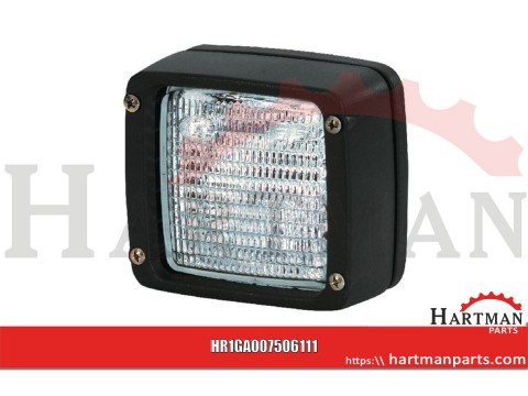 Lampa robocza kwadratowa H3, przednia