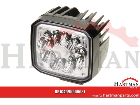 Lampa robocza kwadratowa LED, 30W 2000lm światło skupione