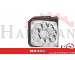 Lampa robocza kwadratowa LED, 56W 4000lm światło skupione