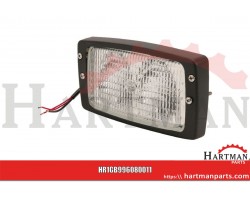 Lampa robocza prostokątna H3 Hella, double beam