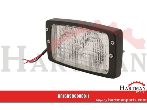 Lampa robocza prostokątna H3 Hella, double beam