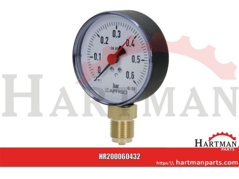 Manometr, przyłącze 1/2"