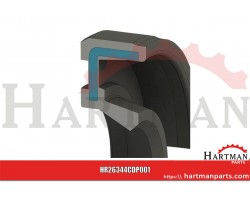 Uszczelnienie wału 26x34x4