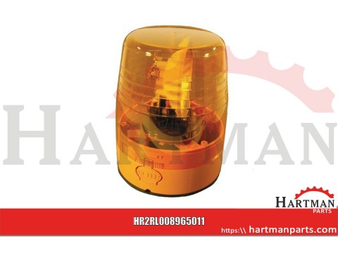 Lampa sygnalizacyjna KL Junior plus F Hella, płaska, obrotowa z mocowaniem sztywnym, 24 V