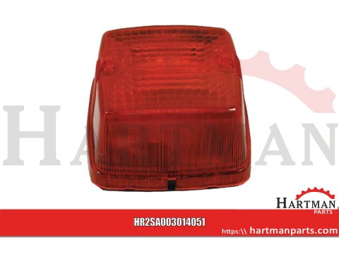 Lampa zespolona, tylna