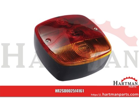 Lampa tylna zespolona 120x120mm, prawa/lewa