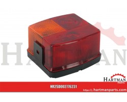 Lampa tylna zespolona 95x90mm, lewa