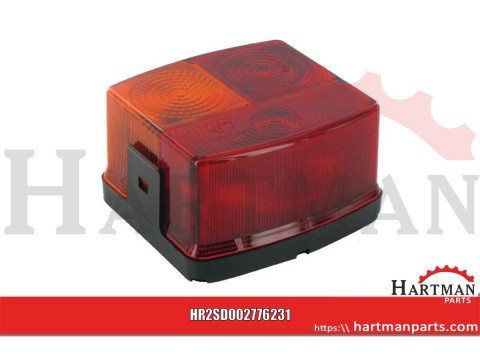 Lampa tylna zespolona 95x90mm, lewa