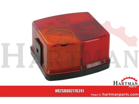 Lampa tylna zespolona 95x90mm, prawa