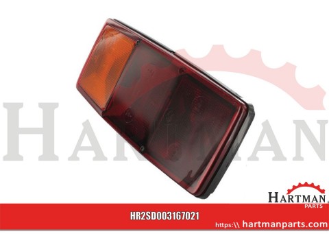 Lampa tylna zespolona 344x147mm, prawa