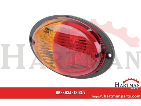 Lampa zespolona, tylna