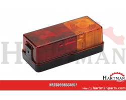 Lampa tylna zespolona 170x75mm, prawa/lewa