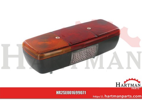 Lampa tylna zespolona 282x105mm, lewa