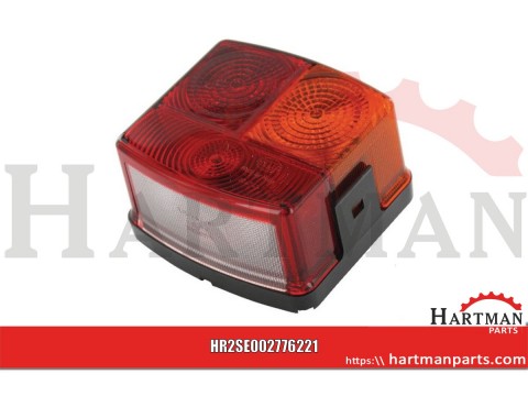 Lampa tylna zespolona 95x90mm, prawa