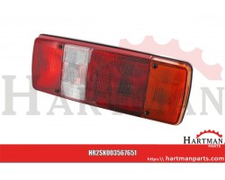 Lampa tylna zespolona 343x133mm, lewa