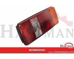 Lampa tylna zespolona 343x133mm, prawa