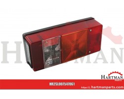 Lampa tylna zespolona 246x108mm, prawa