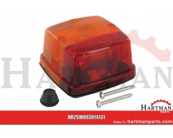 Lampa tylna zespolona 84x84mm, prawa/lewa