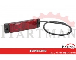 Lampa tylna zespolona LED, czerwona 24V