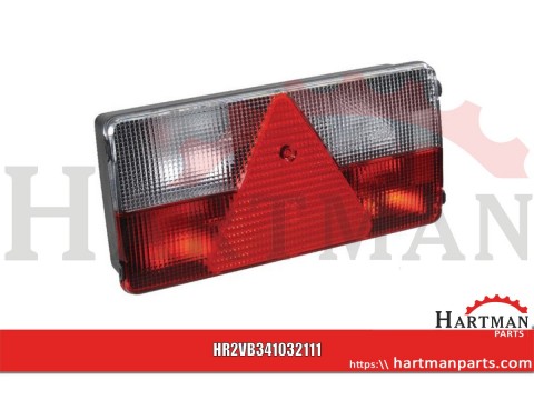 Lampa tylna zespolona 281x139mm, lewy