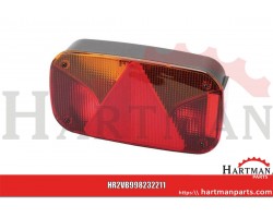 Lampa tylna zespolona 247x138mm, lewa 12V