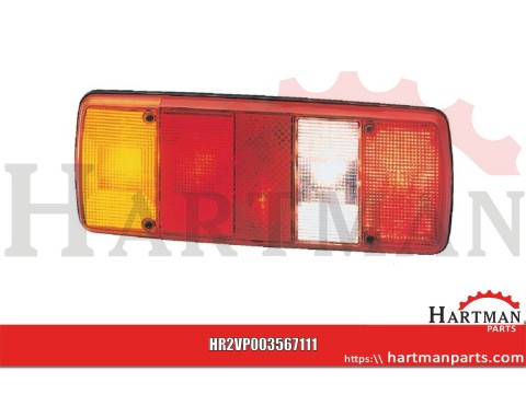 Lampa tylna zespolona 343x133mm, lewa