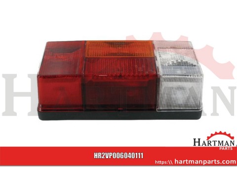 Lampa tylna zespolona 210x108mm, lewa